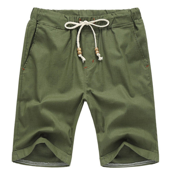 NITAGUT Men's Linen Casual Classic Fit Short